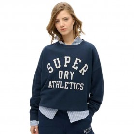 блуза,дамски,блузи,superdry,ath,ess,relaxed,applique,sweatshirt,blue,(richest,navy)