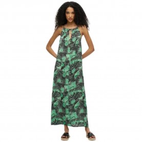 потник,дамски,поли,и,рокли,superdry,beach,cami,long,dress,jungle,batik,green,(green)