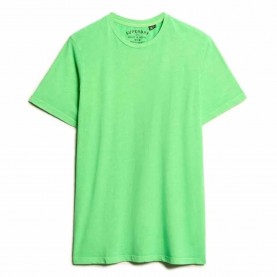 тениска,мъжки,тениски,superdry,classic,essential,short,sleeve,t,shirt,washed,dry,fluro,lime,(green)