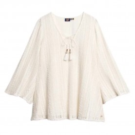 рокля,дамски,поли,и,рокли,superdry,ibiza,lace,short,dress,white