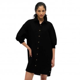 дамски,блузи,дамски,ризи,superdry,ibiza,longline,beach,3,4,sleeve,shirt,black