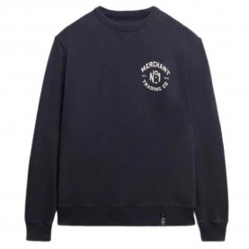блуза,мъжки,пуловери,superdry,merchant,sweatshirt,blue,(french,navy)