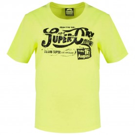 тениска,дамски,тениски,superdry,punk,poster,relaxed,short,sleeve,t,shirt,neon,yellow,(yellow)