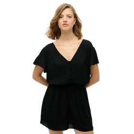 дамски,гащеризони,superdry,printed,romper,black