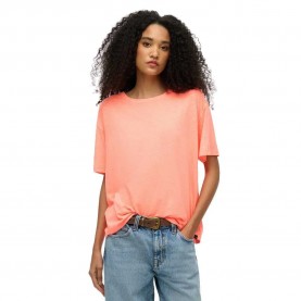 тениска,дамски,тениски,superdry,studios,dropped,shoulder,short,sleeve,t,shirt,neon,orange,(orange)