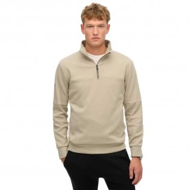блуза,мъжки,пуловери,superdry,tech,half,zip,sweatshirt,beige,(stonewash,taupe,brown)