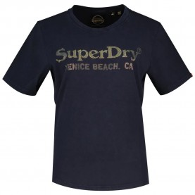 тениска,дамски,тениски,superdry,venue,metallic,relaxed,short,sleeve,t,shirt,blue,(eclipse,navy)