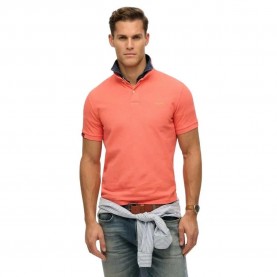 мъжки,блузи,с,яка,superdry,vint,destroy,short,sleeve,polo,hot,coral,(orange)