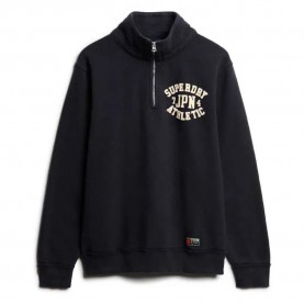 блуза,мъжки,пуловери,superdry,vintage,athletic,half,zip,sweatshirt,black,(eclipse,navy)
