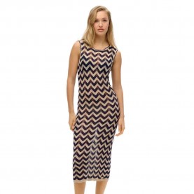 рокля,дамски,поли,и,рокли,superdry,zig,zag,dress,multicolor,(navy,gold,zigzag)