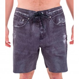 бански,гащета,мъжки,бански,костюми,hurley,phntm,eco,denim,bdst,18´´,swimming,shorts,black,(black)