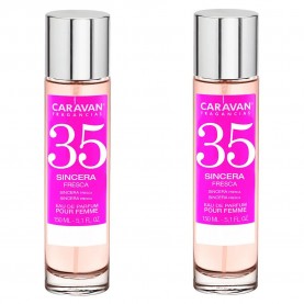 дамски,парфюми,caravan,nº35,150ml,parfum,2,units,transparent
