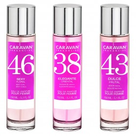 дамски,парфюми,caravan,nº38,nº43,nº46,150ml,parfum,3,units