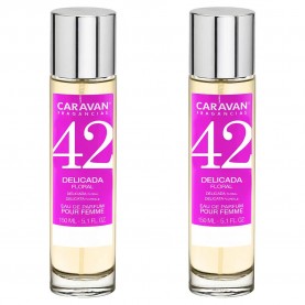 дамски,парфюми,caravan,nº42,150ml,parfum,2,units,transparent