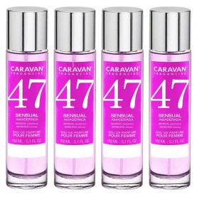 дамски,парфюми,caravan,nº47,150ml,parfum,4,units,transparent
