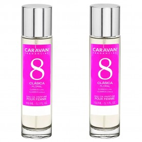 дамски,парфюми,caravan,nº8,150ml,parfum,2,units,transparent