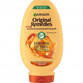 хигиена,коса,garnier,original,remedies,tresor,honey,ash,conditioner,250ml,yellow,(multicolor)