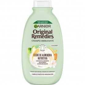 хигиена,коса,garnier,original,shampoo,almond,300ml,clear,(multicolor)