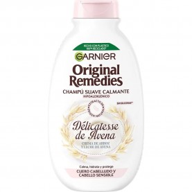 хигиена,коса,garnier,original,shampoo,oatmeal,250ml,clear,(multicolor)