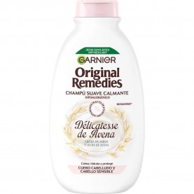 хигиена,коса,garnier,original,shampoo,oatmeal,300ml,clear,(multicolor)