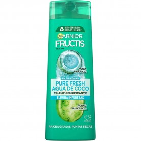 хигиена,тяло,garnier,pure,fresh,coconut,shampoo,380ml,clear,(multicolor)