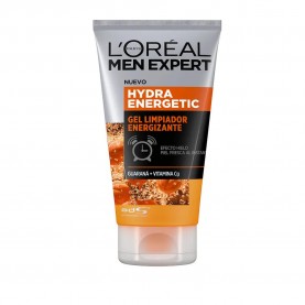 козметика,за,почистване,l´oreal,paris,men,wash,energizing,facial,cleansing,gel,100ml,clear,(multicolor)
