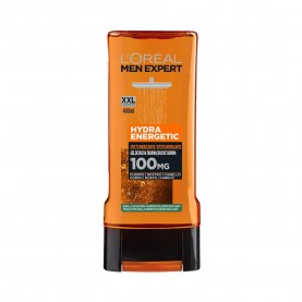 хигиена,тяло,l´oreal,paris,shower,gel,men,hydraenerge,400ml,clear,(multicolor)