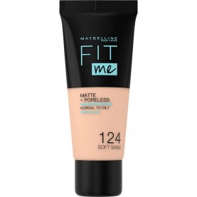 ексфолианти,maybelline,fitme,mate,liquid,makeup,foundation,124,multicolor