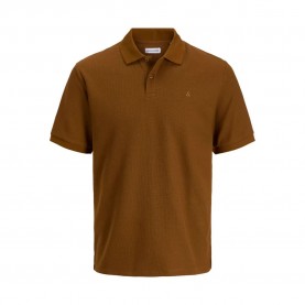 мъжки,блузи,с,яка,jack,&,jones,austin,short,sleeve,polo,monks,robe,classic,(brown)
