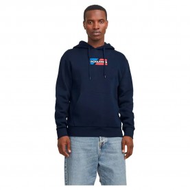 суичър,мъжки,пуловери,jack,&,jones,corp,graphic,hoodie,sky,captain,(blue)