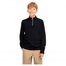 блуза,детски,блузи,jack,&,jones,emil,half,zip,sweater,black