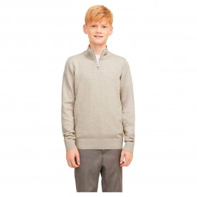 блуза,детски,блузи,jack,&,jones,emil,half,zip,sweater,beige,(oatmeal,melange)