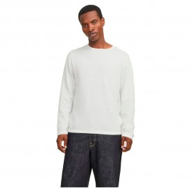 блуза,мъжки,пуловери,jack,&,jones,george,sweater,cloud,dancer,(white)