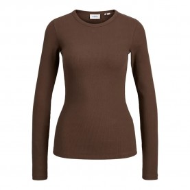 тениска,дамски,тениски,jack,&,jones,freya,rib,jjxx,long,sleeve,t,shirt,bracken,(brown)