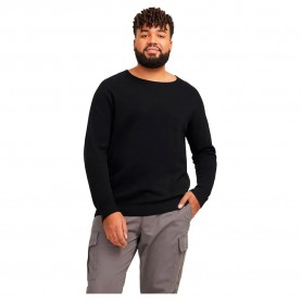 блуза,мъжки,пуловери,jack,&,jones,hill,plus,size,sweater,black