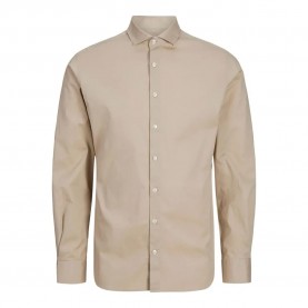 риза,с,дълъг,ръкав,мъжки,ризи,jack,&,jones,jaxon,stretch,long,sleeve,shirt,pure,cashmere,(beige)
