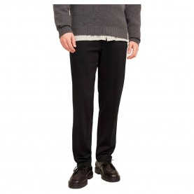 панталони,мъжки,панталони,jack,&,jones,jaxon,jersey,dress,pants,black,slim,fit,(black)