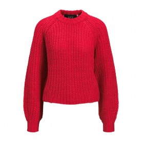 блуза,дамски,пуловери,дамски,плетени,дрехи,jack,&,jones,kelly,chunky,jjxx,sweater,barberry,(red)