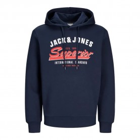 суичър,мъжки,пуловери,jack,&,jones,logo,2,plus,size,hoodie,sky,captain,(blue)