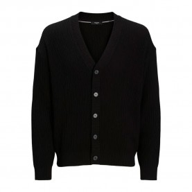 жилетка,мъжки,пуловери,jack,&,jones,liam,cardigan,black