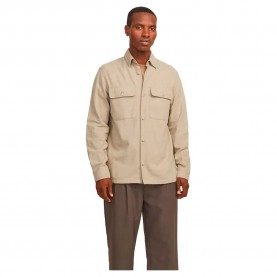мъжки,якета,jack,&,jones,raymond,spring,solid,overshirt,white,pepper,comfort,fit,(beige)