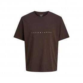 тениска,мъжки,тениски,jack,&,jones,star,plus,size,short,sleeve,t,shirt,delicioso,(brown)