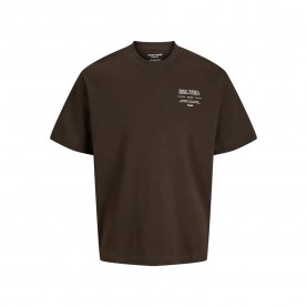 тениска,мъжки,тениски,jack,&,jones,urban,edge,studio,short,sleeve,t,shirt,delicioso,(brown)