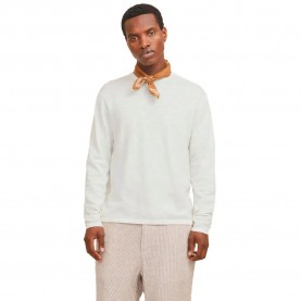 блуза,мъжки,пуловери,jack,&,jones,summer,sweater,cloud,dancer,(white)