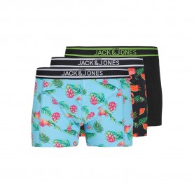 боксерки,мъжко,бельо,jack,&,jones,watermelon,boxers,3,units,multicolor,(black,jasmine,green,black)