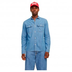 риза,с,дълъг,ръкав,мъжки,ризи,jack,&,jones,travis,long,sleeve,shirt,blue,(light,blue,denim)