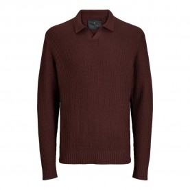 мъжки,блузи,с,яка,jack,&,jones,winter,structure,long,sleeve,polo,brown,(bitter,chocolate)