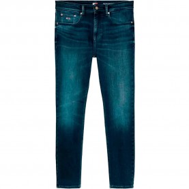 дънки,мъжки,панталони,tommy,jeans,austin,ai1264,slim,tapered,fit,jeans,blue