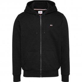 блуза,мъжки,пуловери,tommy,jeans,dm0dm20743,full,zip,sweatshirt,black