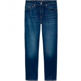 дънки,мъжки,панталони,tommy,jeans,ryan,ai0255,slim,straight,fit,jeans,blue